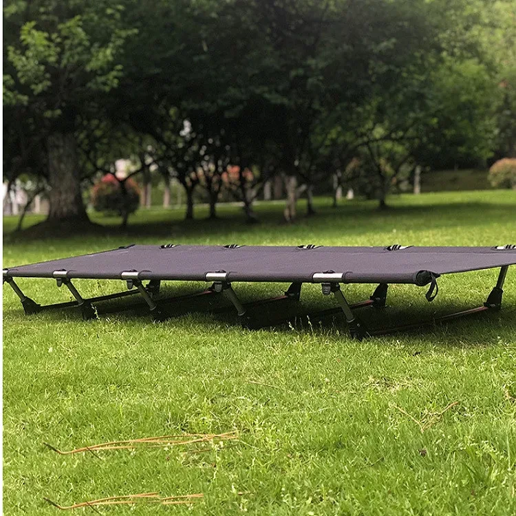 Cama individual para acompañantes al aire libre, oficina, cama de playa