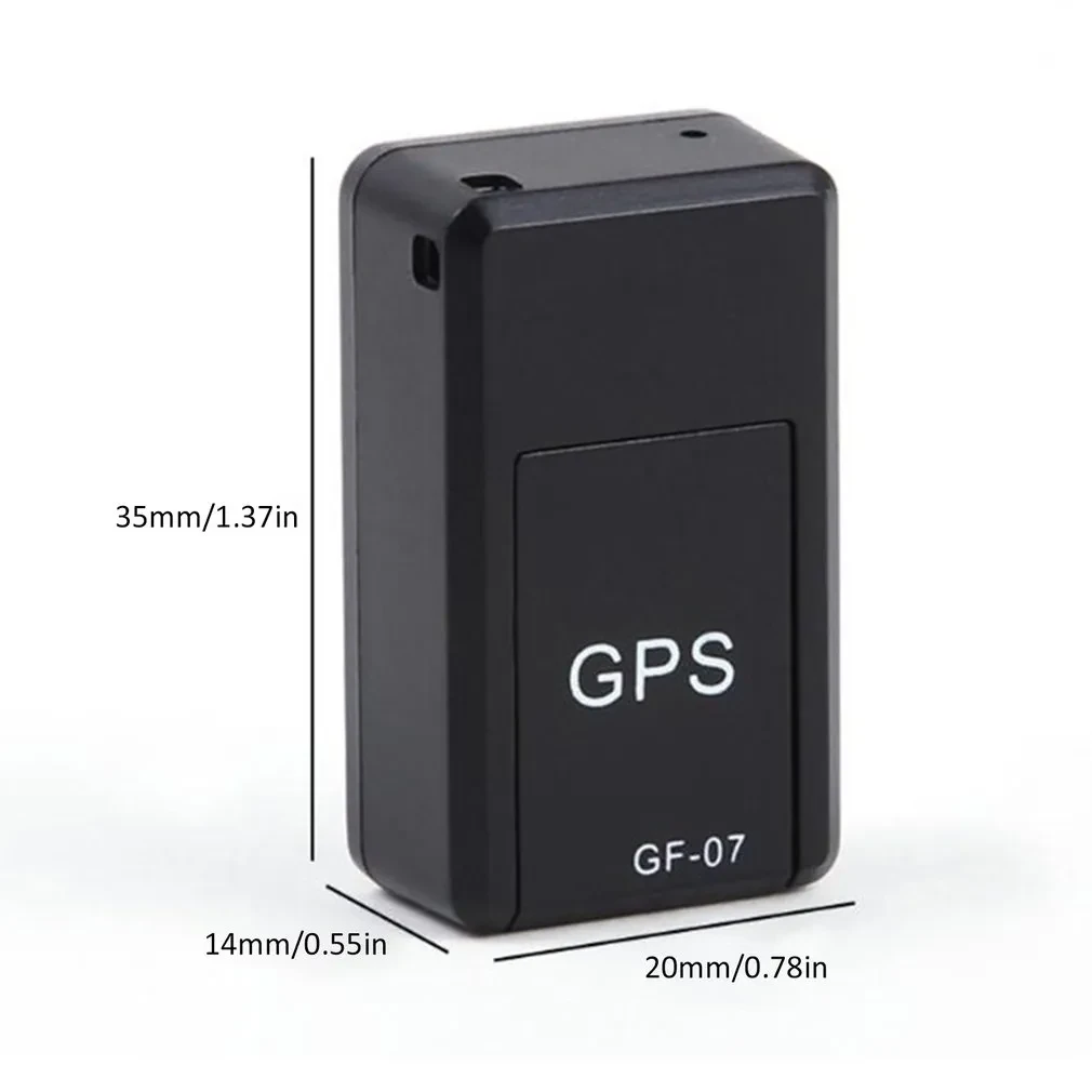 Rastreador de coche magnético Mini rastreador de coche GPS Dispositivo localizador de seguimiento en tiempo real Dispositivo registrador antipérdida Localizador recargable