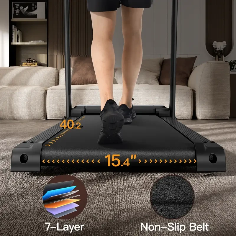 Cinta de correr plegable compacta