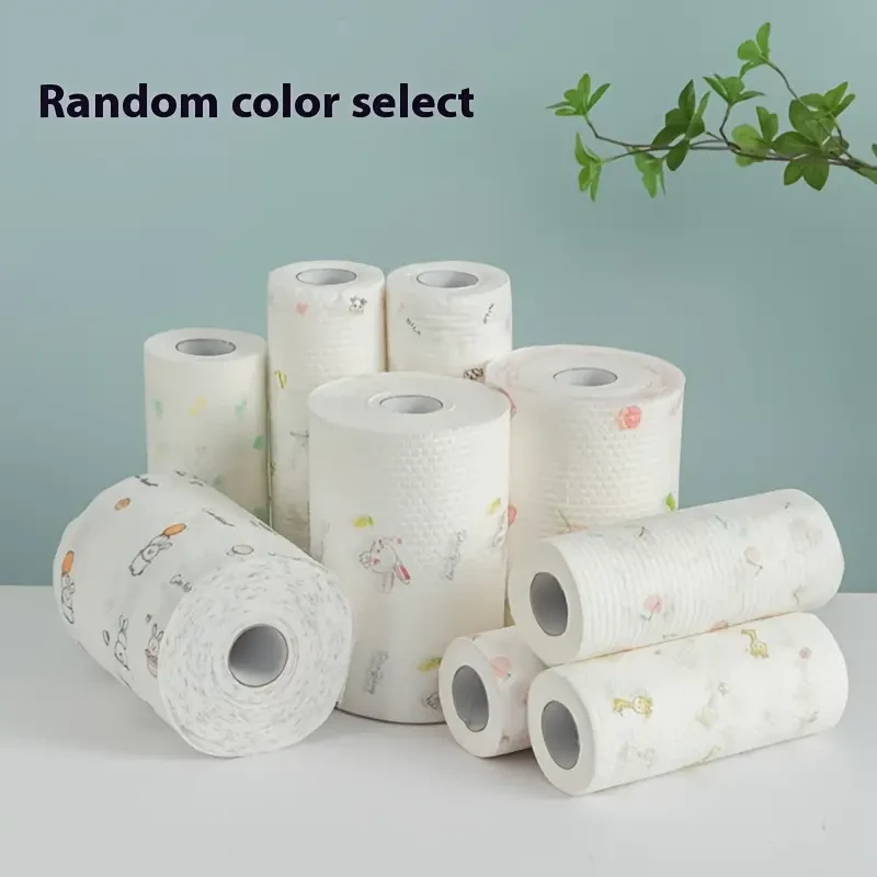 1 rollo (400 hojas) de paño absorbente súper absorbente