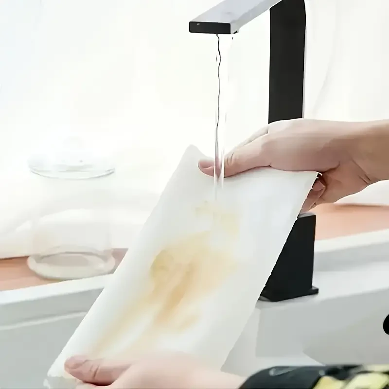 1 rollo (400 hojas) de paño absorbente súper absorbente