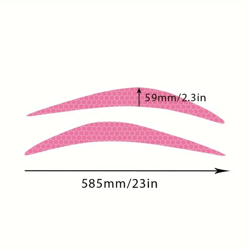Calcomanías reflectantes para faros delanteros de coche - Calcomanías de vinilo para parachoques