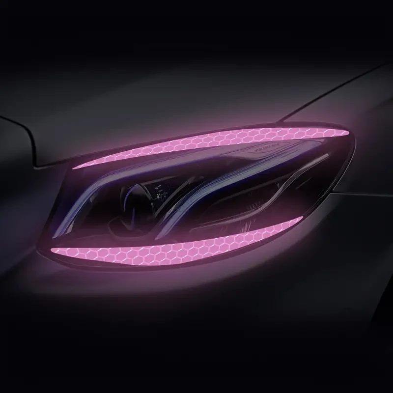 Calcomanías reflectantes para faros delanteros de coche - Calcomanías de vinilo para parachoques