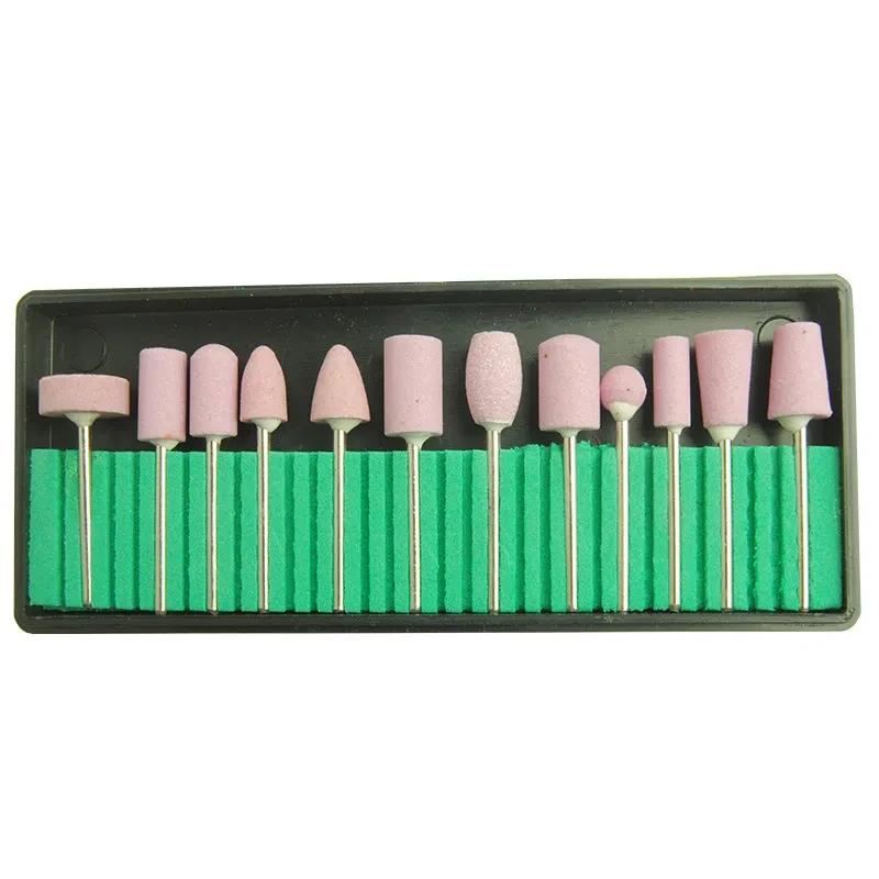 Cabezales de herramientas para pulir uñas con diamante