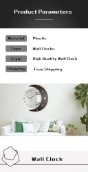 Reloj de pared artístico