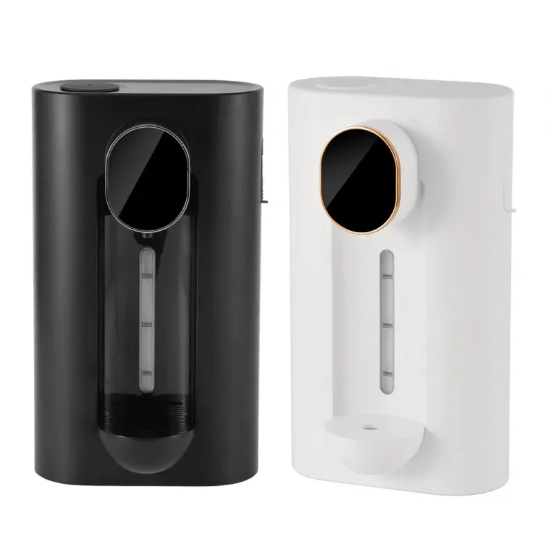 Dispensador automático de enjuague bucal, sin perforaciones, fácil de llenar, ajustable, para montaje en pared, ideal para regalos de inauguración de hoteles.