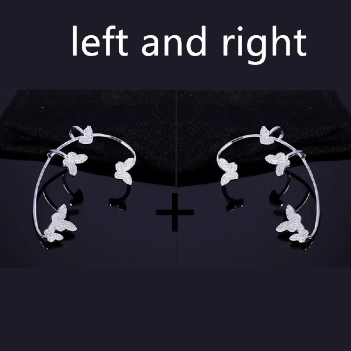 ✨Shiny butterfly earrings