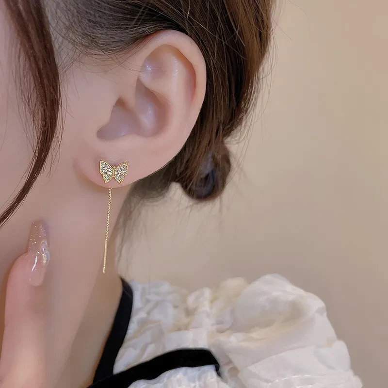 ✨Shiny butterfly earrings