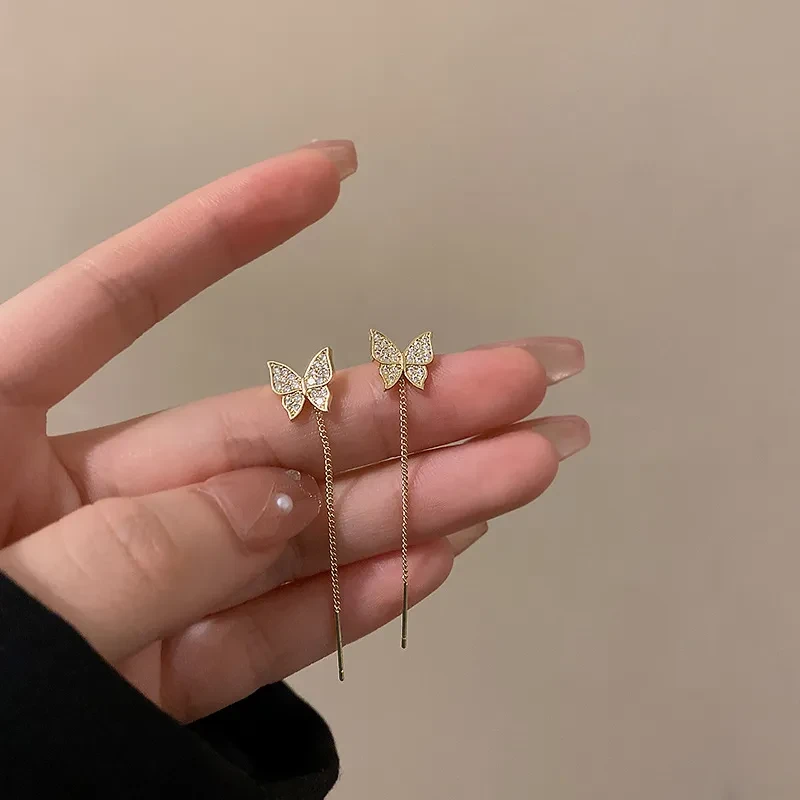 ✨Shiny butterfly earrings
