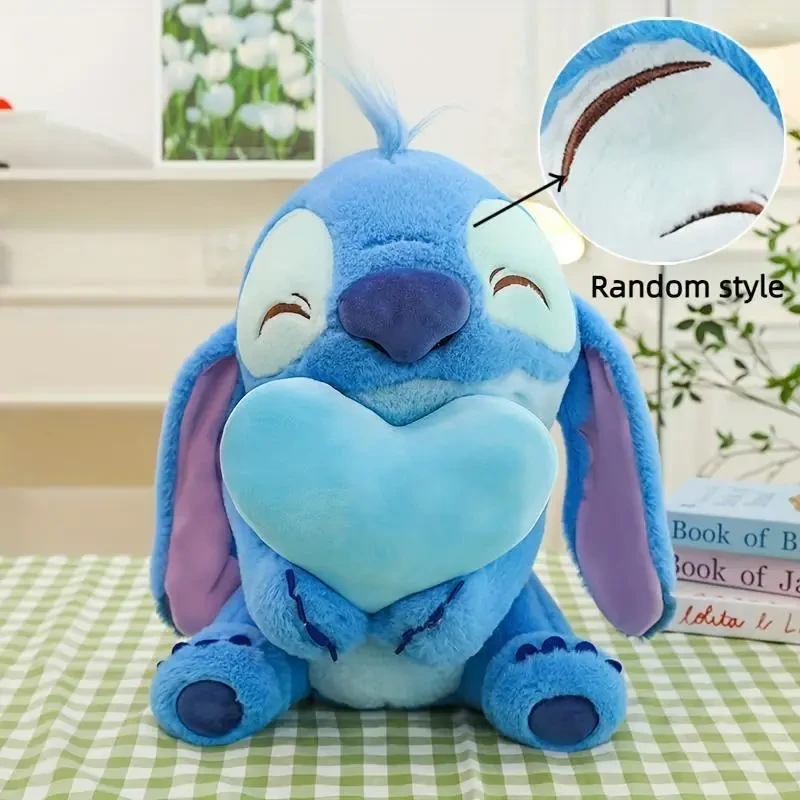 Peluche auténtico de Stitch con corazón - Más de 14 peluches suaves de PP para cumpleaños