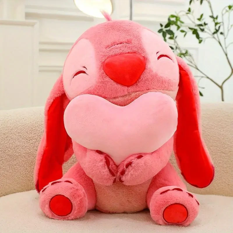 Peluche auténtico de Stitch con corazón - Más de 14 peluches suaves de PP para cumpleaños