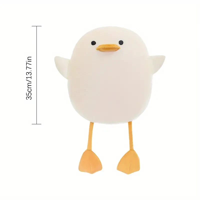 1 almohada para dormir de peluche de pato súper suave y adorable.