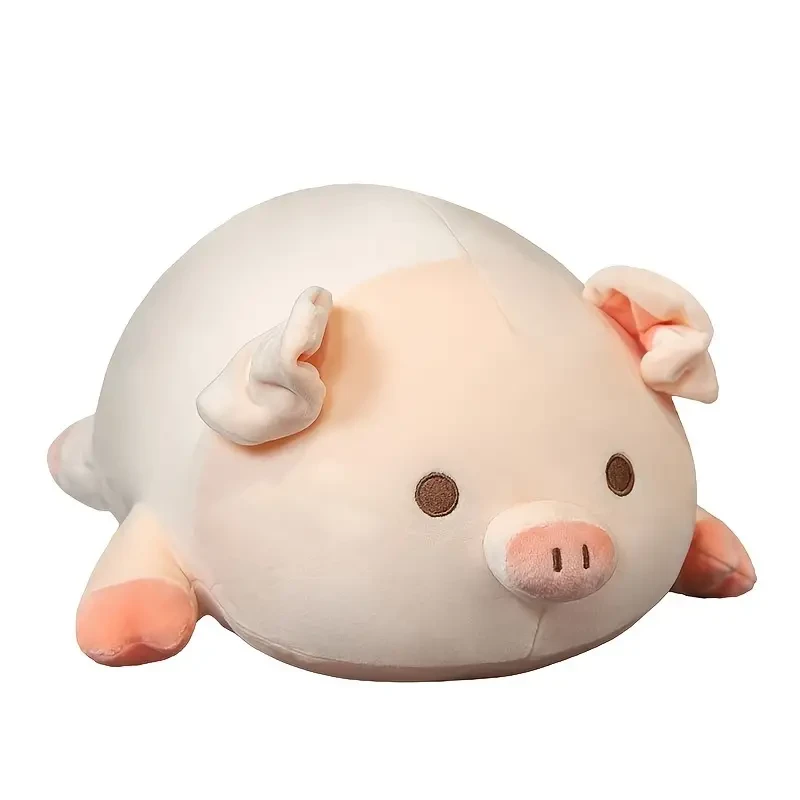 Lindo juguete de cerdo, almohada, regalo de cumpleaños, animal de peluche, regalo para ropa de cama