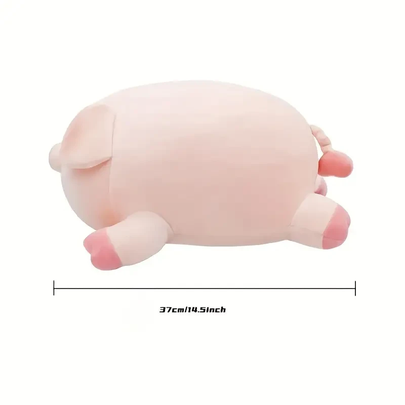 Lindo juguete de cerdo, almohada, regalo de cumpleaños, animal de peluche, regalo para ropa de cama