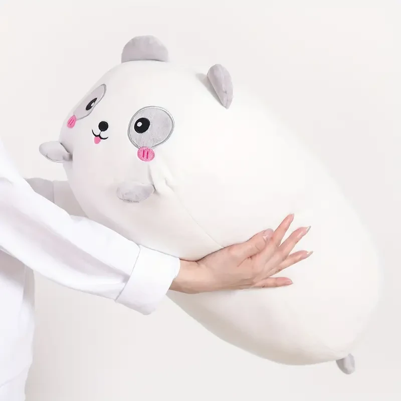 Adorable almohada de peluche de panda de 24 pulgadas: juguete suave y tierno.