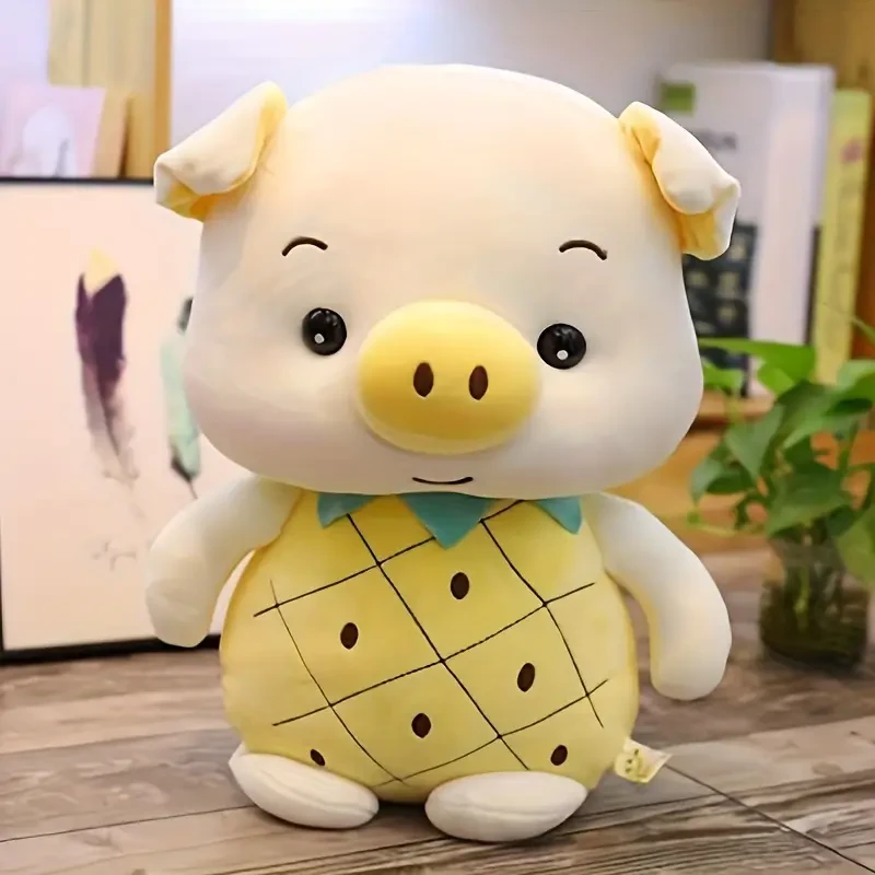 Adorable cerdo de peluche - Peluche de poliéster suave