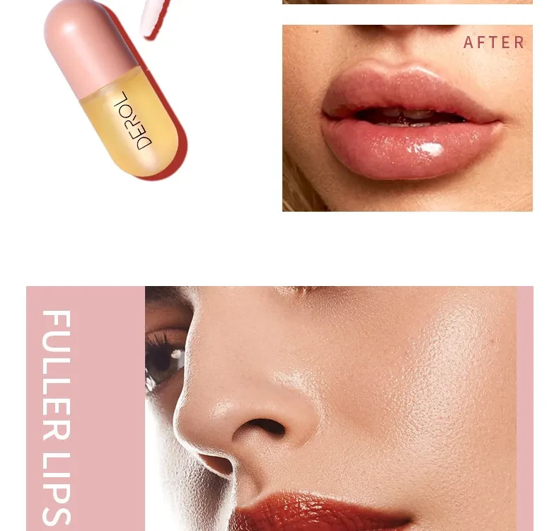Aceite voluminizador de labios instantáneo