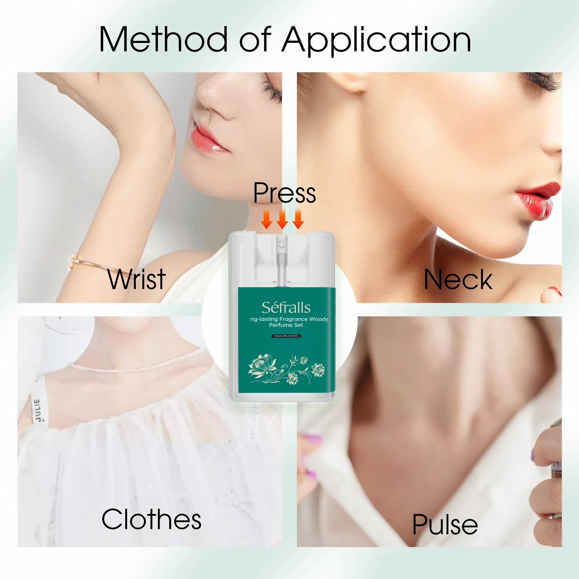 Perfume amaderado de larga duración Sefralls