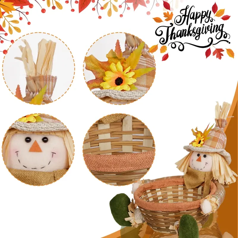 Juego de 3 piezas de decoración navideña vintage