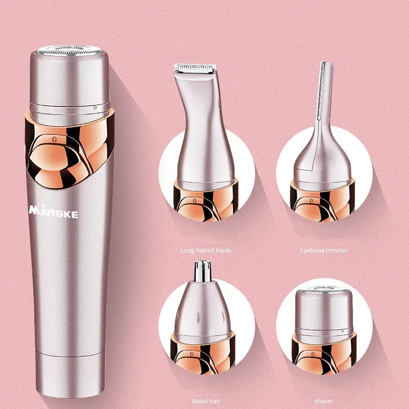 Afeitadora multifunción cuatro en uno para axilas y piernas