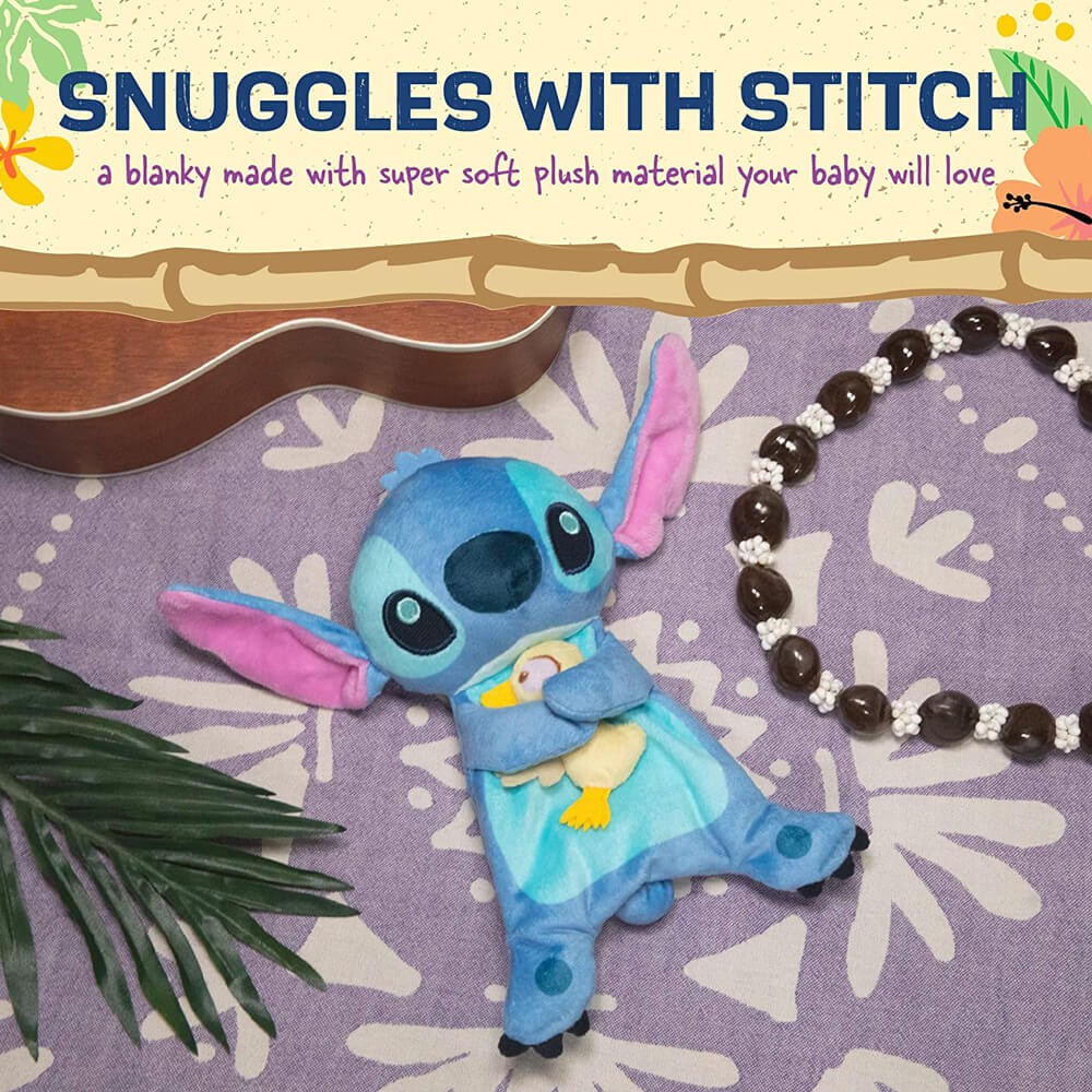 Manta de Stitch con chirriador
