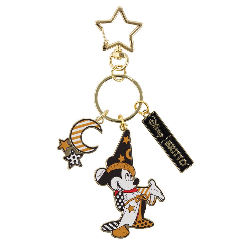 Llavero metálico de Mickey Hechicero de Midas