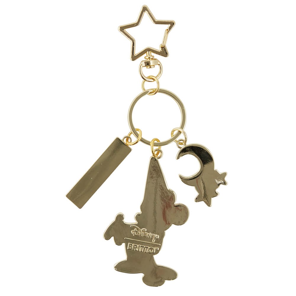 Llavero metálico de Mickey Hechicero de Midas