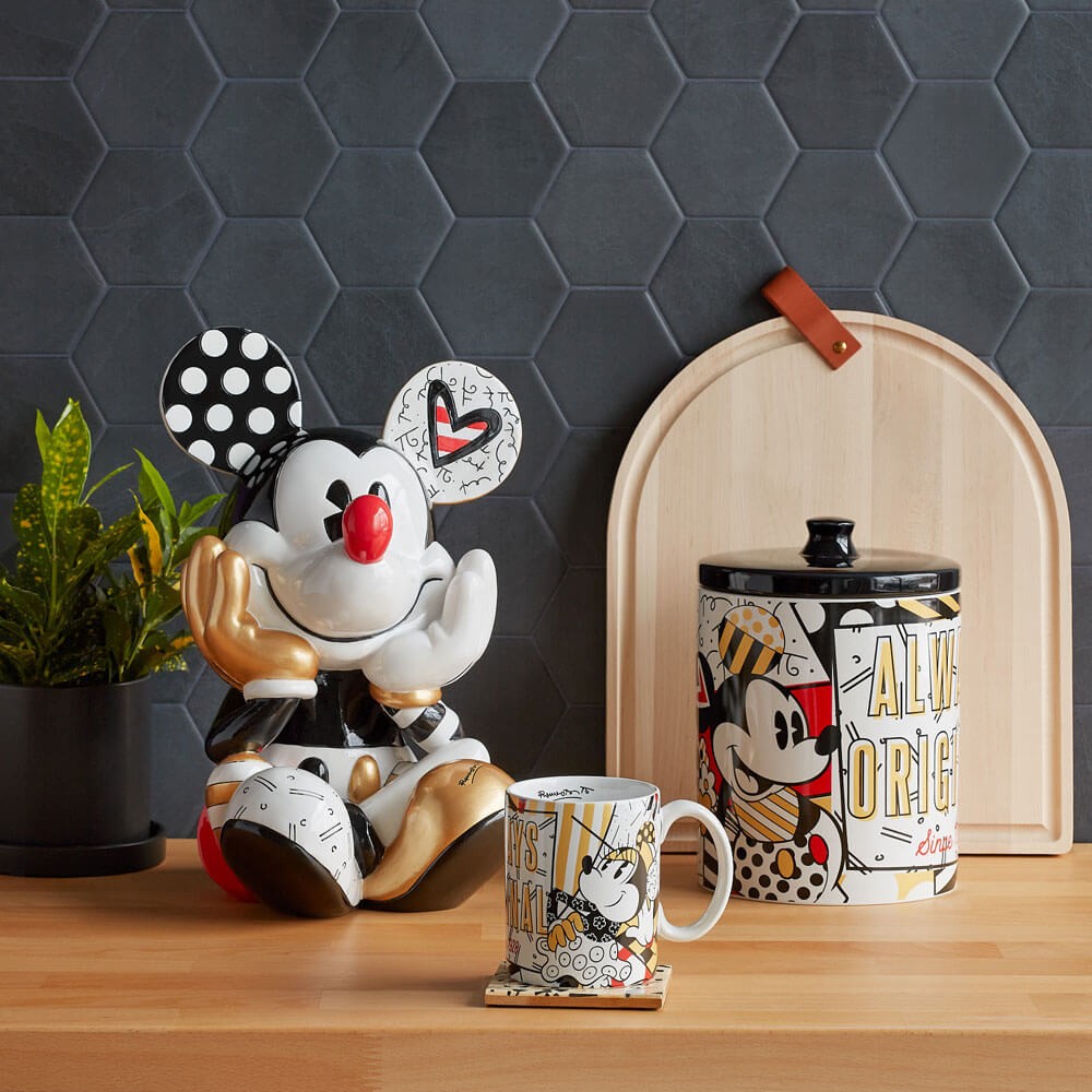 Figura de Mickey Midas sentado - Extra grande