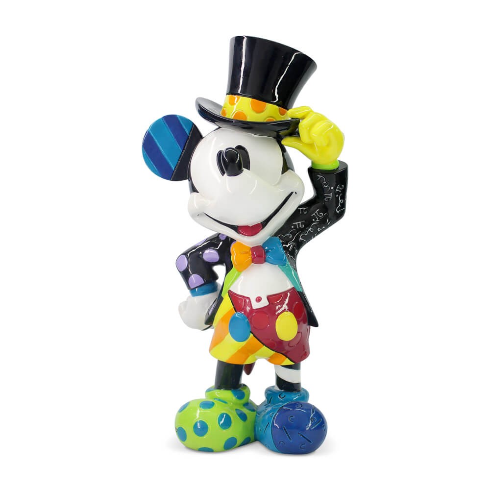 Figura de Mickey Mouse con sombrero de copa - Grande