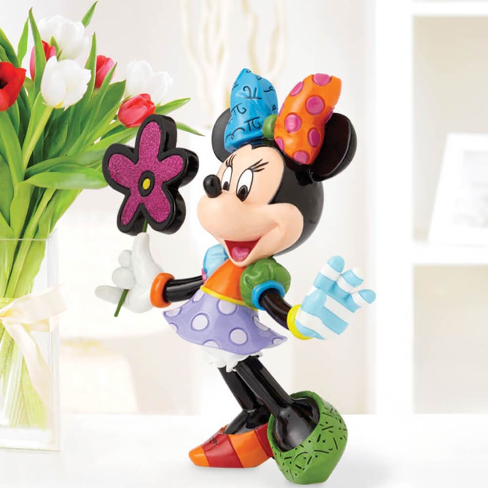Figura de Minnie Mouse con flores - Grande