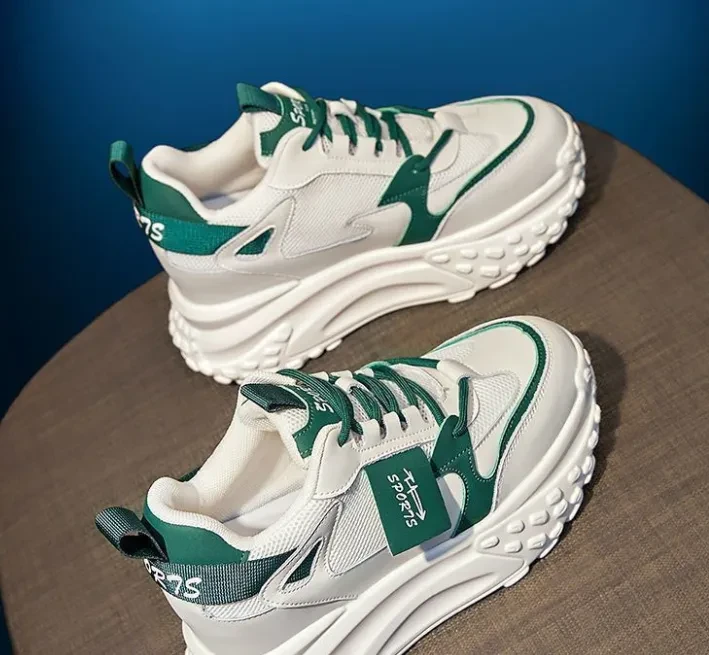 Zapatos deportivos casuales con plataforma de primavera