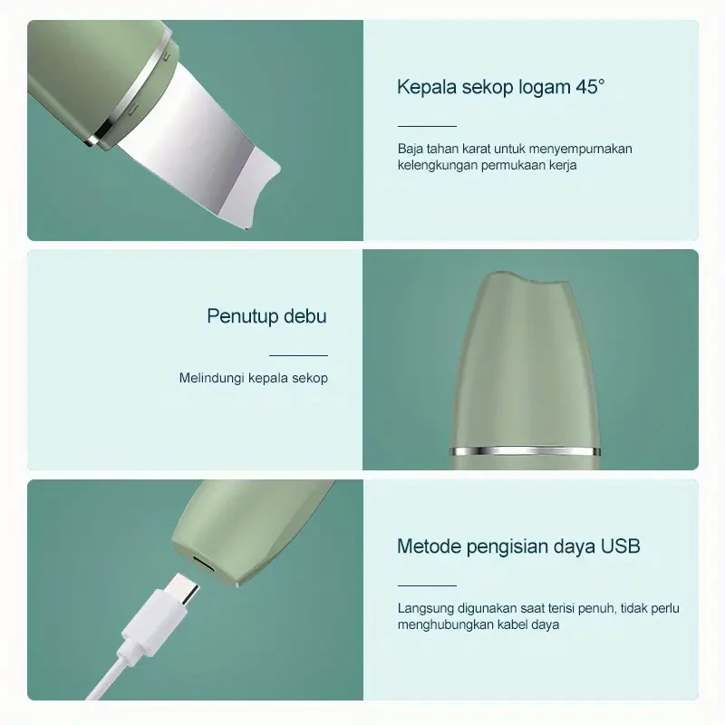 Máquina de limpieza facial profunda Scrub