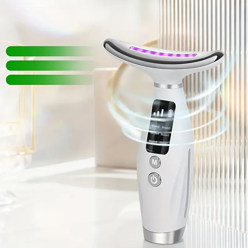 Herramienta de cuidado de masaje facial de 7 modos