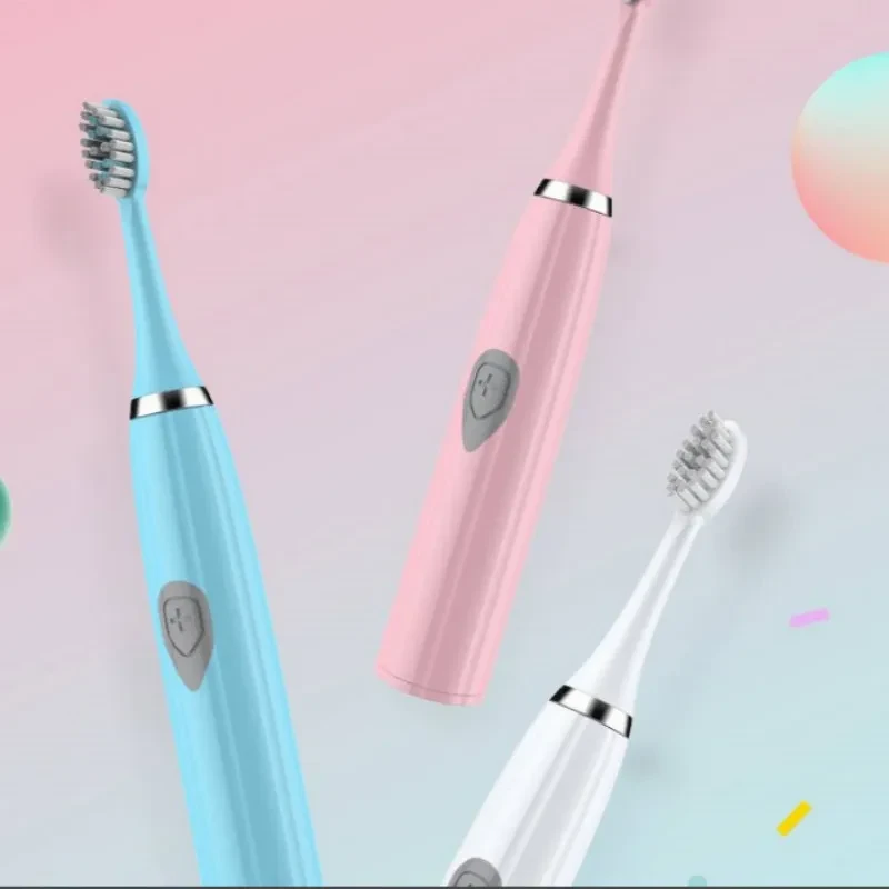 Cepillo de dientes impermeable de pelo suave sónico