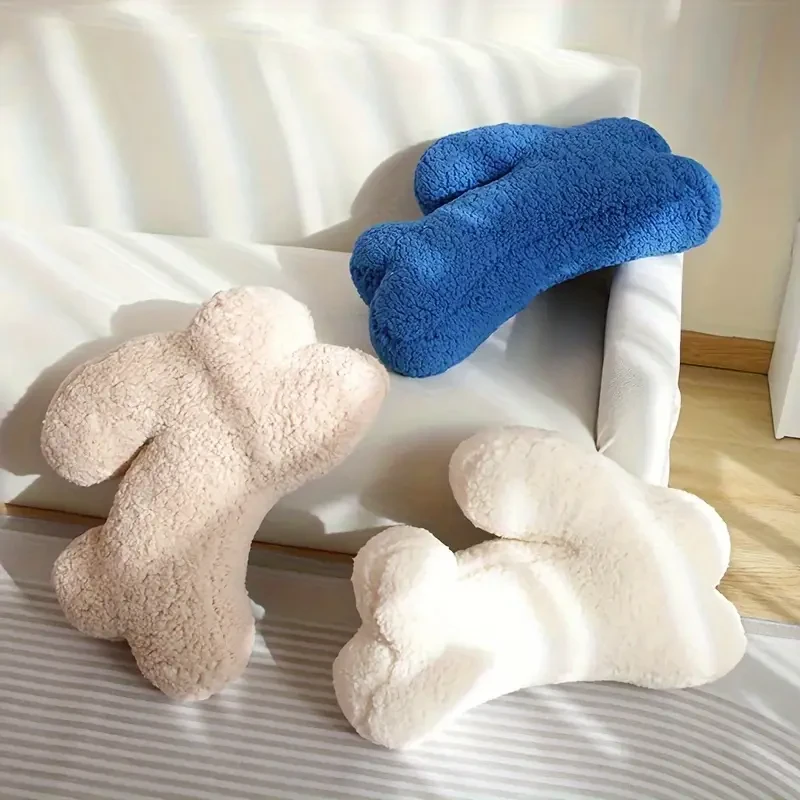 1 almohada suave de conejo, cómodo juguete de peluche de conejo
