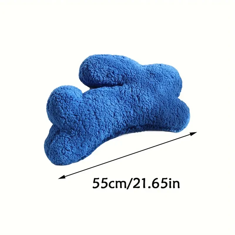 1 almohada suave de conejo, cómodo juguete de peluche de conejo