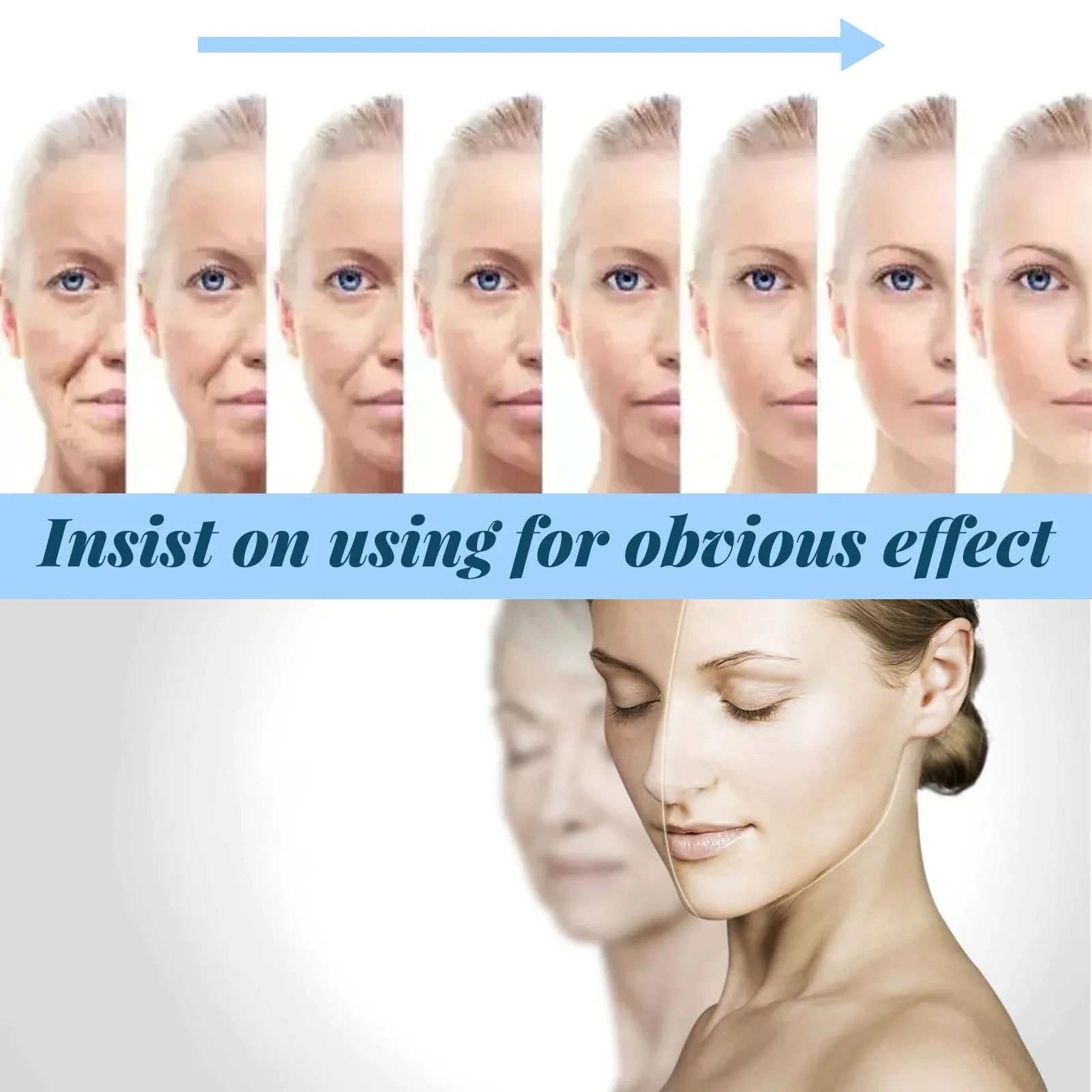 Hidratante facial líquido con ácido hialurónico