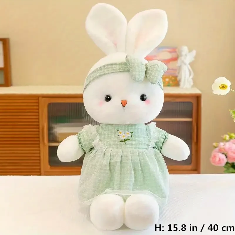 Adorable conejo de peluche de 15,8 pulgadas