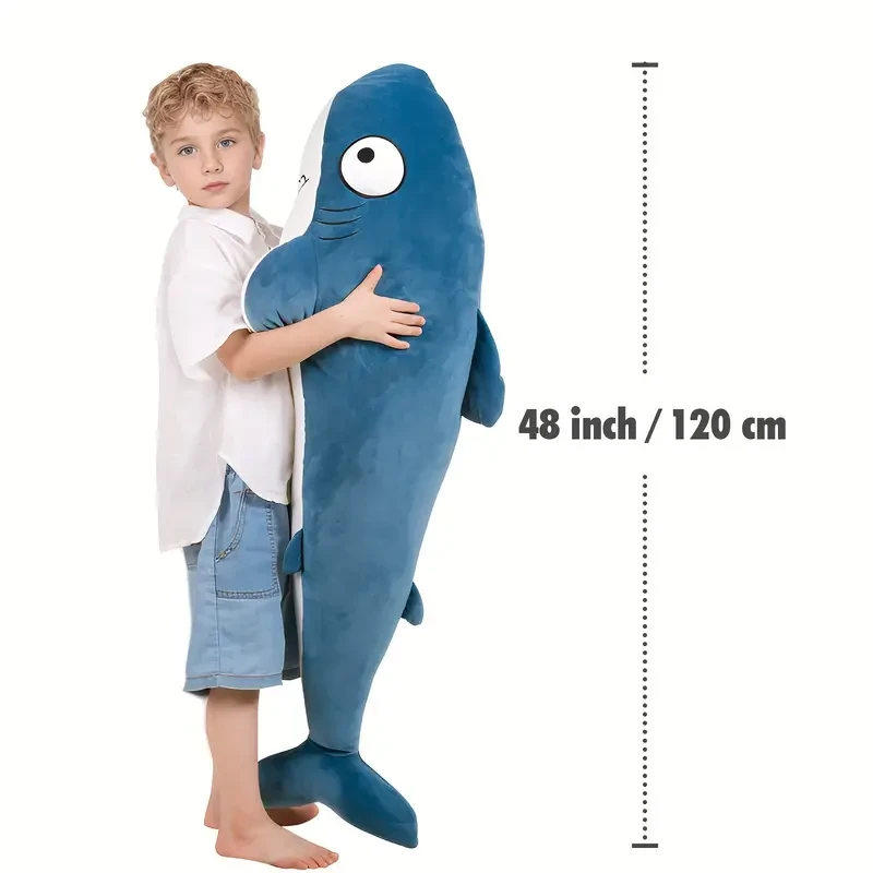 Peluche de tiburón ballena gigante