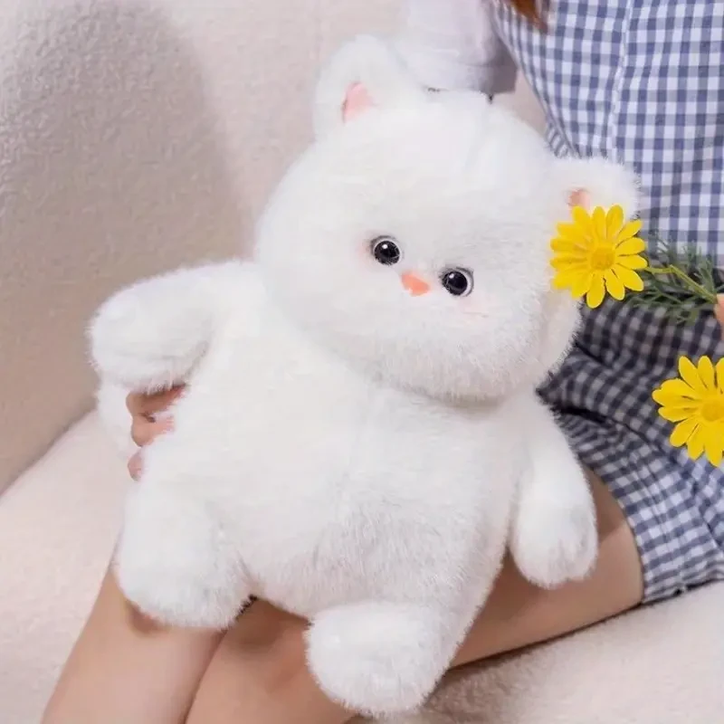 1 muñeco de peluche de gato, bonito y suave, regalo de cumpleaños.