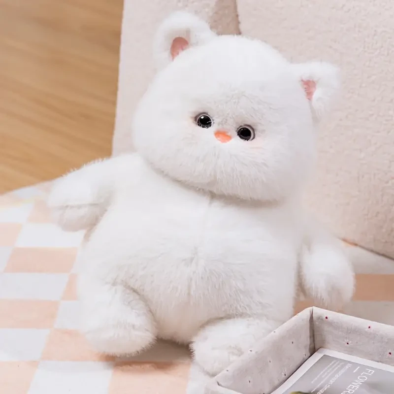 1 muñeco de peluche de gato, bonito y suave, regalo de cumpleaños.