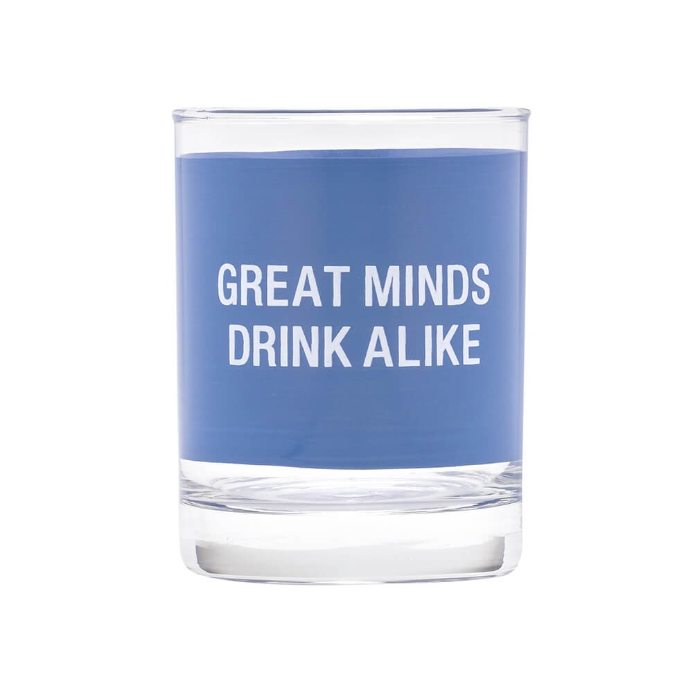 Rocks Glass: Las grandes mentes beben por igual