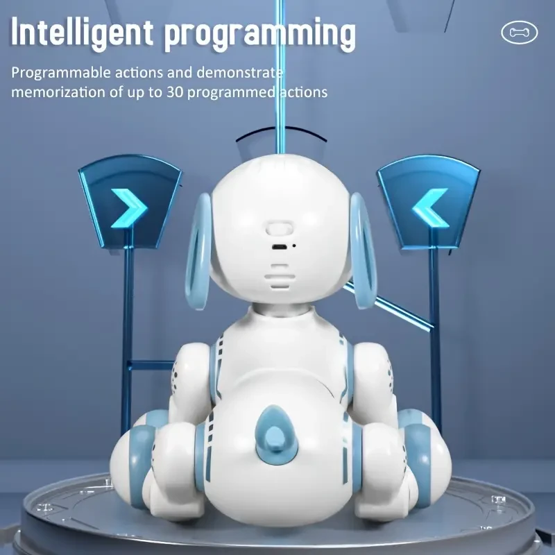 Perro máquina inteligente, juguete educativo para perros con control remoto