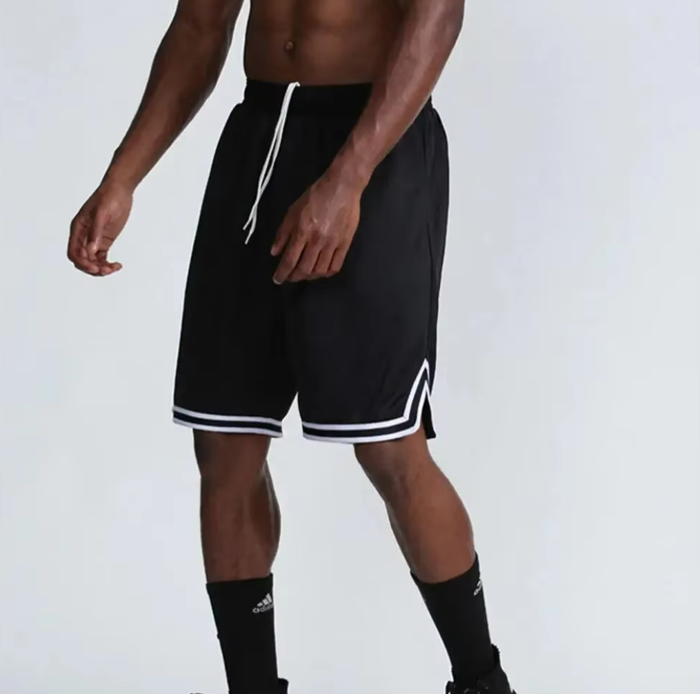 Pantalones cortos deportivos de verano para hombre, pantalones casuales de cinco puntos, tendencia, holgados, para baloncesto, ropa exterior, pantalones grandes, pantalones de malla, sección delgada