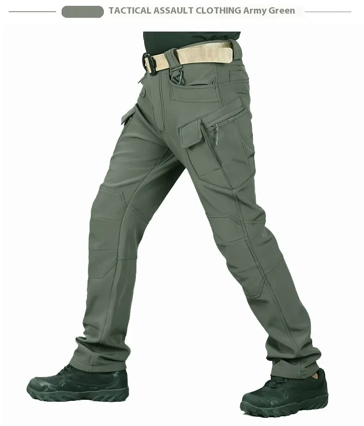 Pantalones tácticos Soft Shell para exteriores