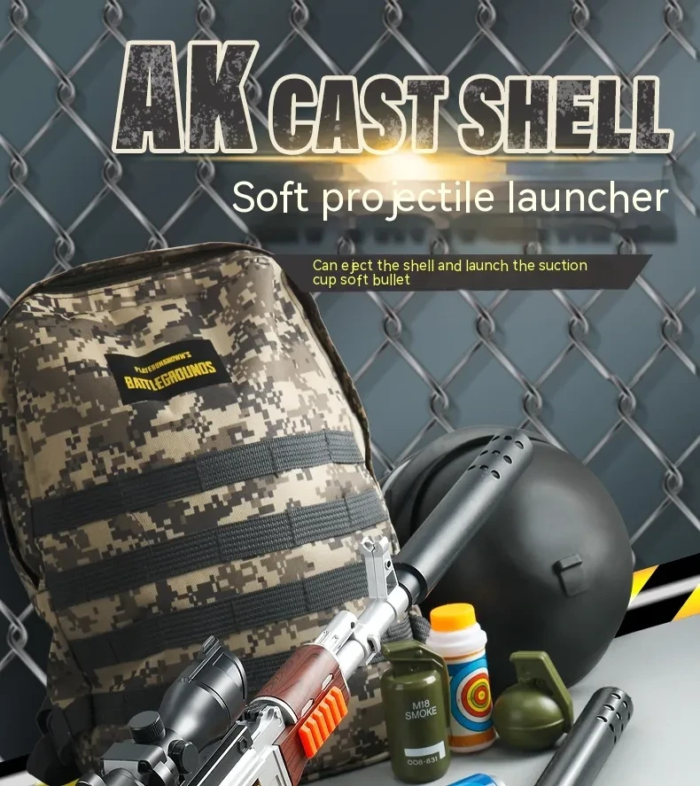 Juguete de pistola de balas blandas para niños