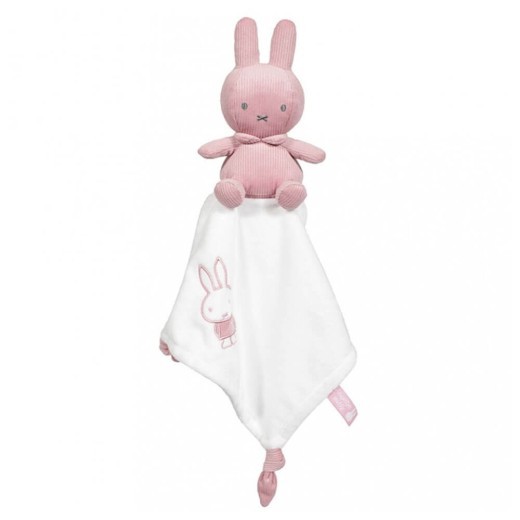 Manta de abrazos con ribete rosa de Miffy
