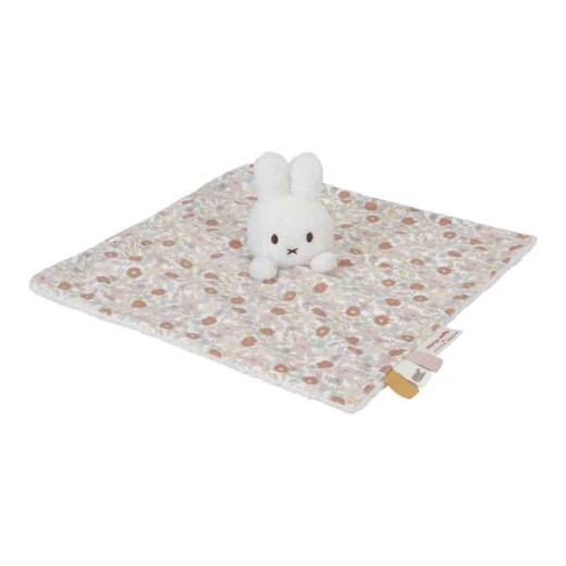 Manta de abrazos con flores vintage de Miffy