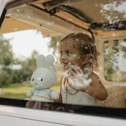 Peluche pequeño de rayas vintage de Miffy