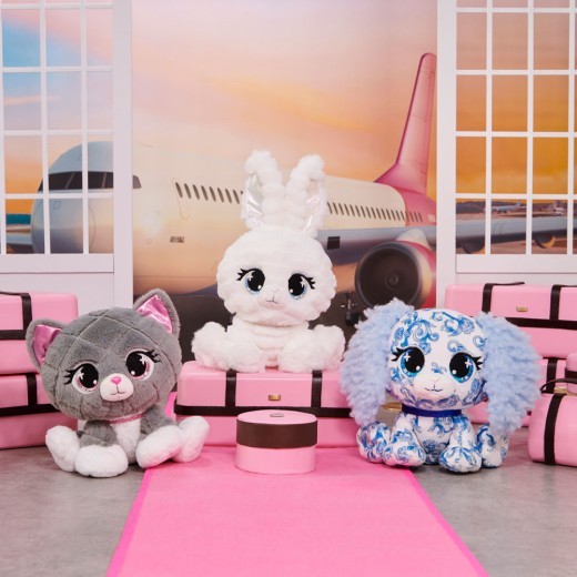 Mascotas de P. Lushes Jet Setters Heidi Fluffson